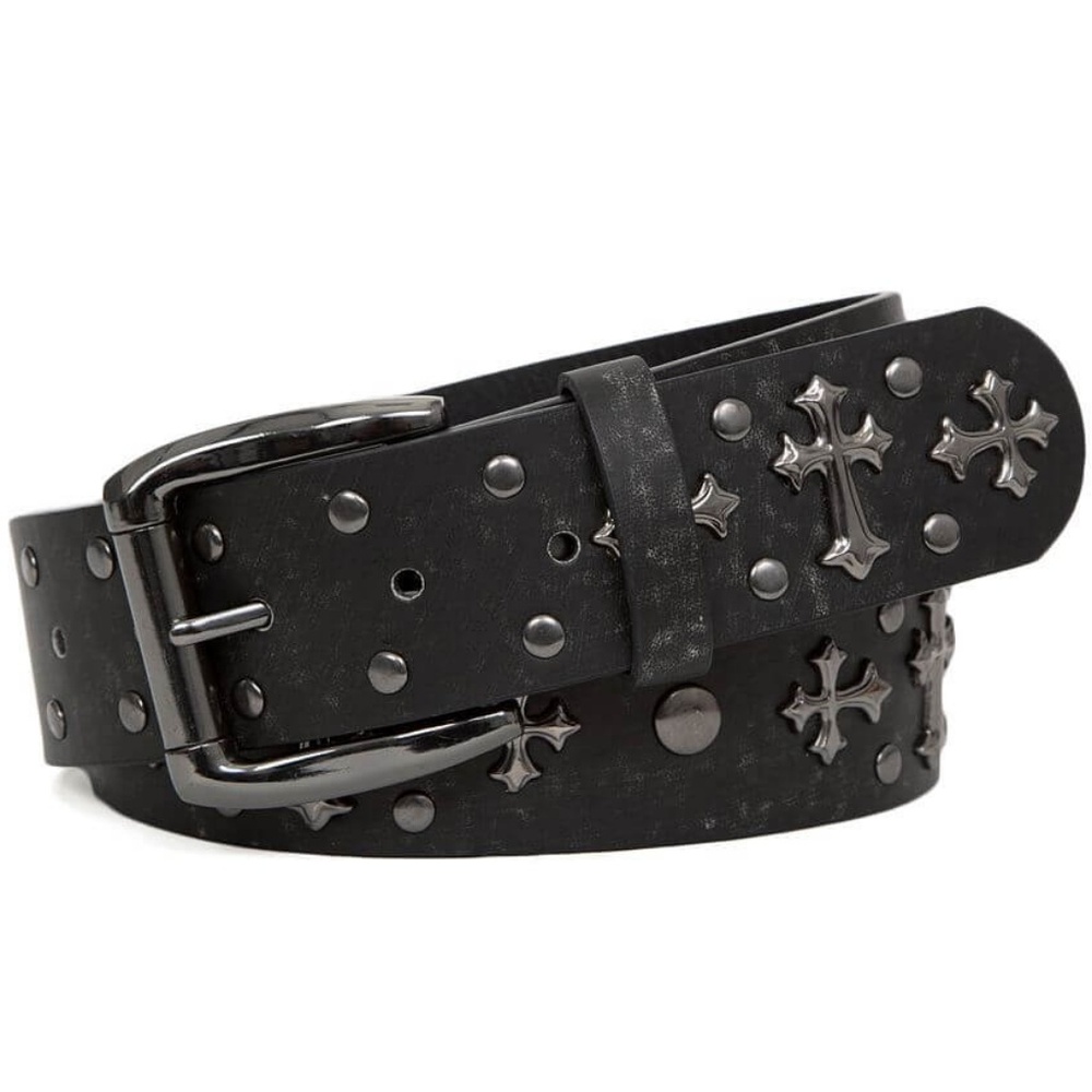 Mens leather belt